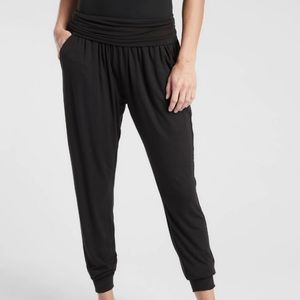 Athleta Studio Joggers, Black, Size Small